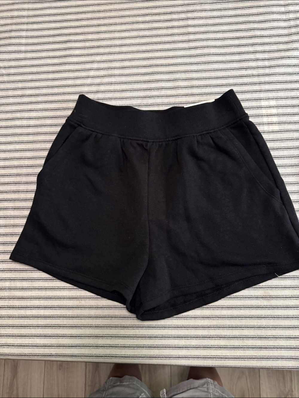 Juniors Sonoma Black Athletic Knit Shorts